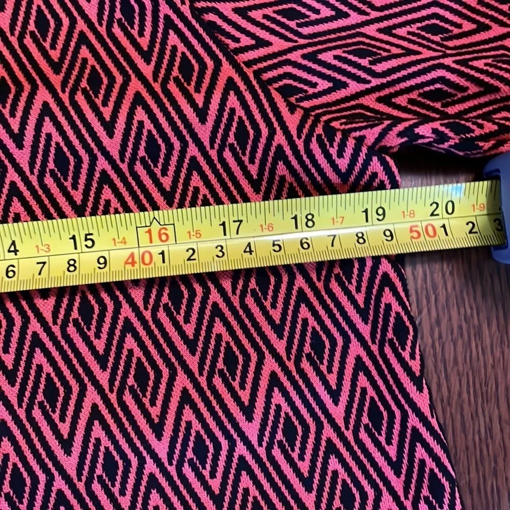 Zara dress. Ikat print. Medium. Red and black. Excellent condition.